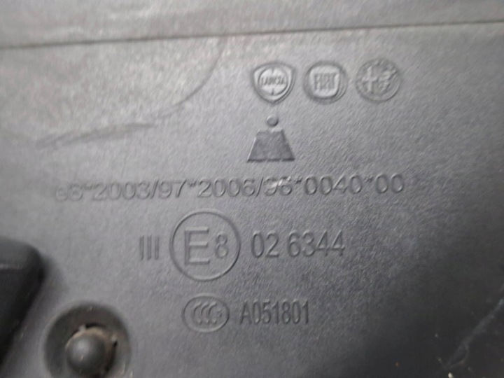 фото №7, Дзеркало зовнішні праве fiat 500l 7 pin 2012-
