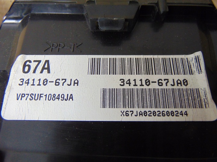 фото №15, Спидометр suzuki grand vitara ii 1.9 ddis 34110-67ja