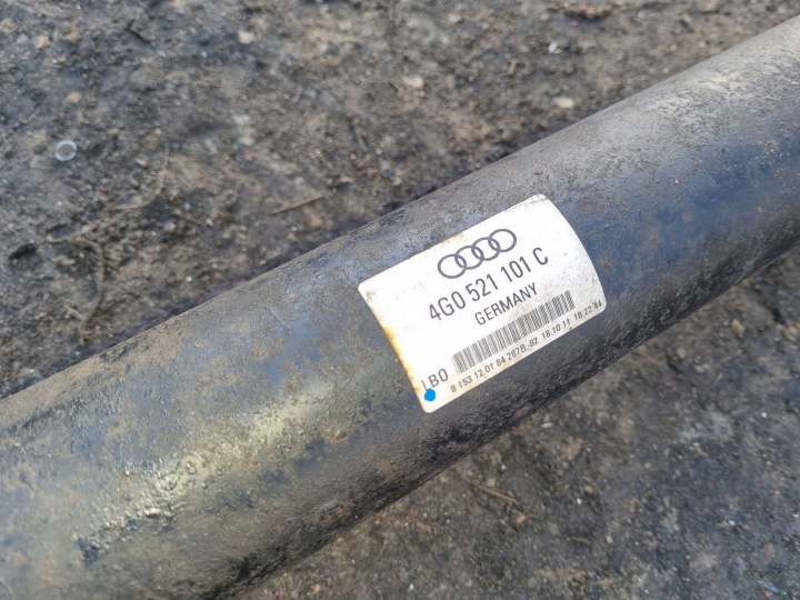 фото №8, Вал привідний комплект audi a6 s6 c7 4g 3.0 tdi 4g0521101c 100% справний