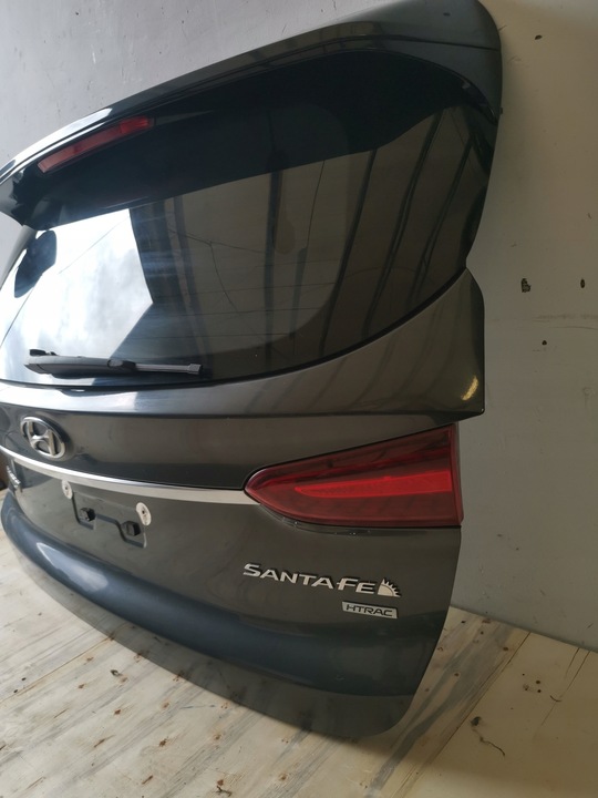 фото №6, Hyundai santa fe iv r2f кришка багажника комплектна