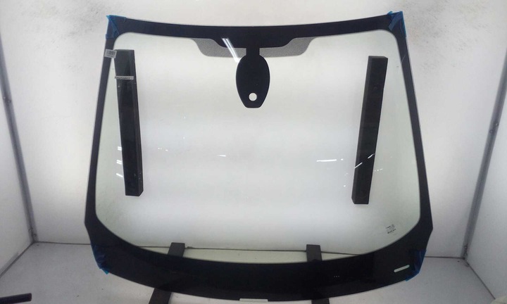 фото №1, Стекло лобовое передняя renault captur 2013- датчик зелёная новая