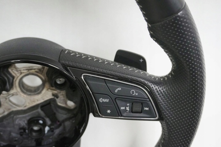 фото №8, Руль audi a4 b9 8w s-line 8w0419091af кожа perforowana