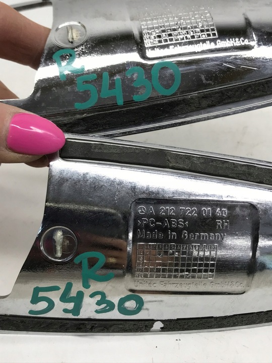 фото №8, Mercedes w212 хром дверь правый a2127220140