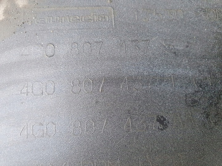 фото №7, Audi a6 c7 рестайлінг 4g0 бампер переднє