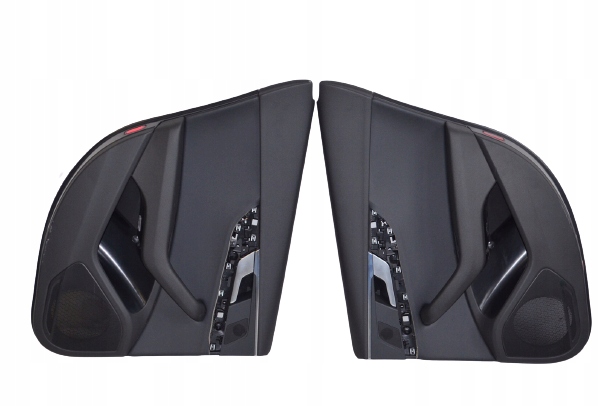 фото №12, Audi a4 8w чёрная кожа комплект сидений обшивки