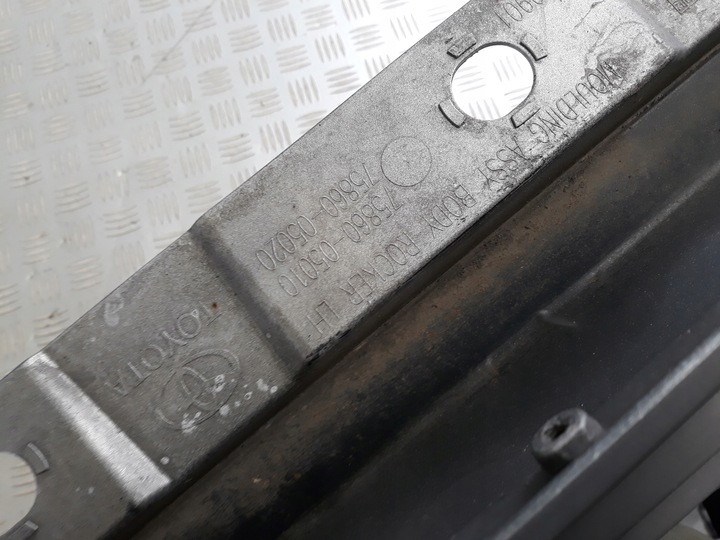 фото №10, Поріг планка порогова ліва toyota avensis t27 2008-2015