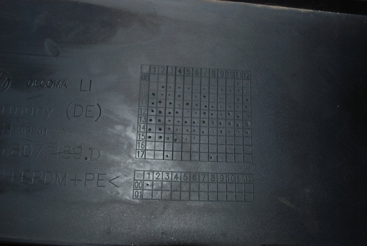 фото №7, Vw t5 рестайлинг 7e0807489d решётка бампера левая перед покрашенная