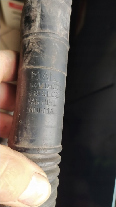 фото №6, Man tgx tgs шланг трубка фильтра воздуха 81541200003