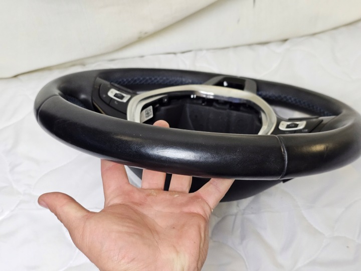 фото №9, Кермо мультифункція шкіра vw passat b8 golf vii 5g0419091dn пелюстки