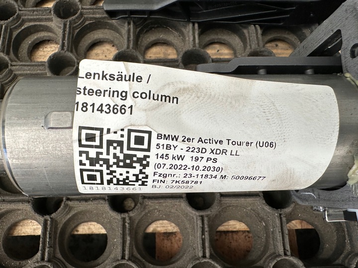 фото №5, Bmw 2 u06 x1 u11 колонка кермова 6891198