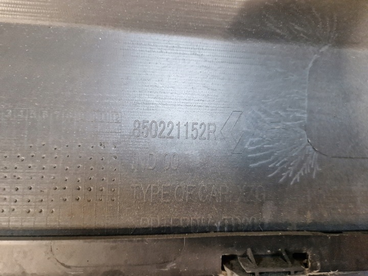 фото №16, Renault koleos ii 2 бампер задний зад org 850221152r