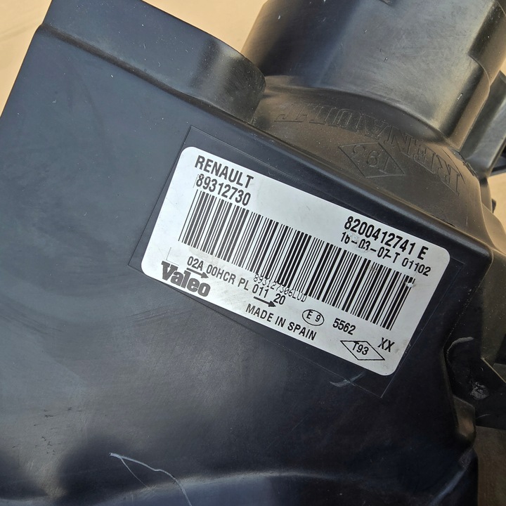 фото №11, Renault megane ii рестайлінг ліва лампа перед передня