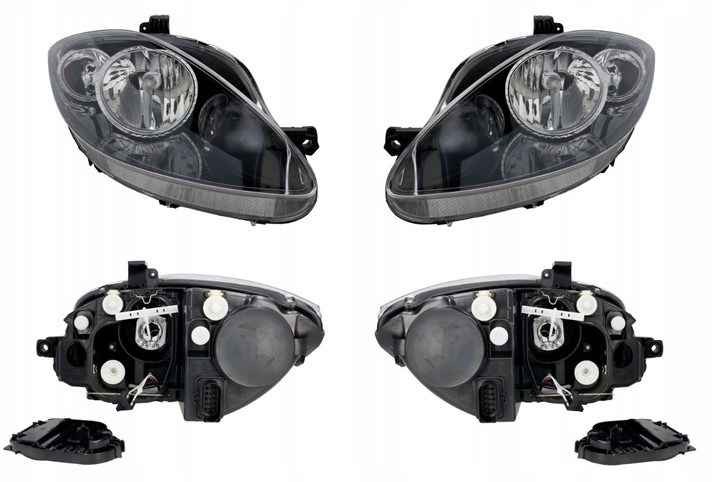 фото №1, Фара лампа seat altea leon toledo 04-09 l+p