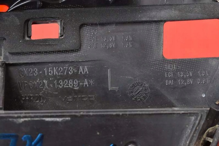 фото №6, Лампа ліва зад задня cx23-15k273-aa jaguar xf x250 sedan рестайлінг 11-15