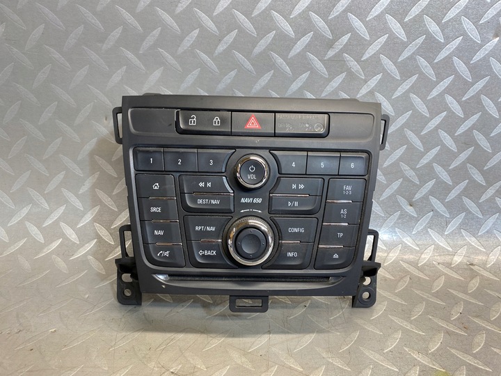 фото №1, Панель strerowanie радіо навігації zafira c навігація 650