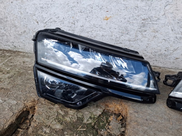фото №11, Skoda karoq 57b941015f 57b941016f фара правая левая полный led