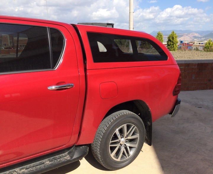 фото №10, Toyota hilux 2016+ надстройка hardtop крышка кузов герметичная прочная