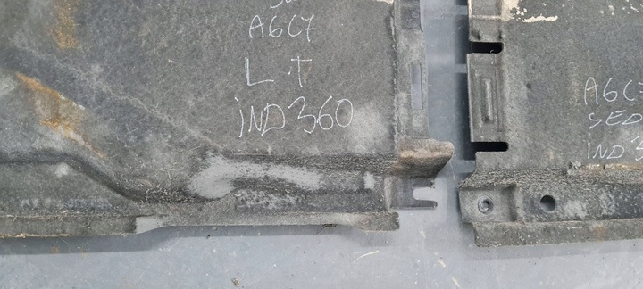 фото №12, A6 c7 4g рестайлінг захист шасі przeciwbłotowa ліва лівий перед 4g0825207 a7