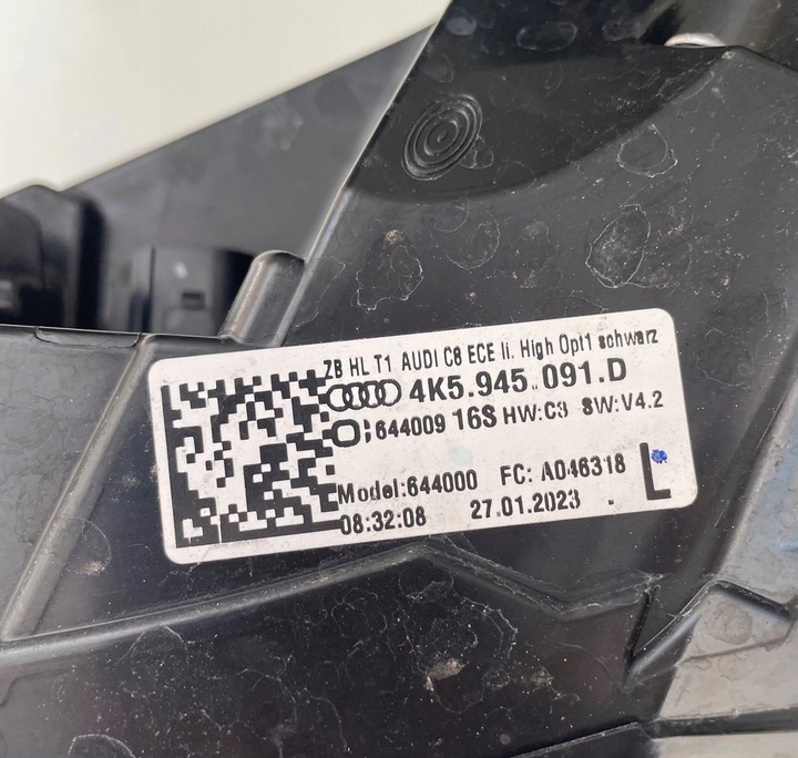 фото №9, Лампа зад задняя левая audi a6 c8 led matrix 4k5945091d новая оригинал