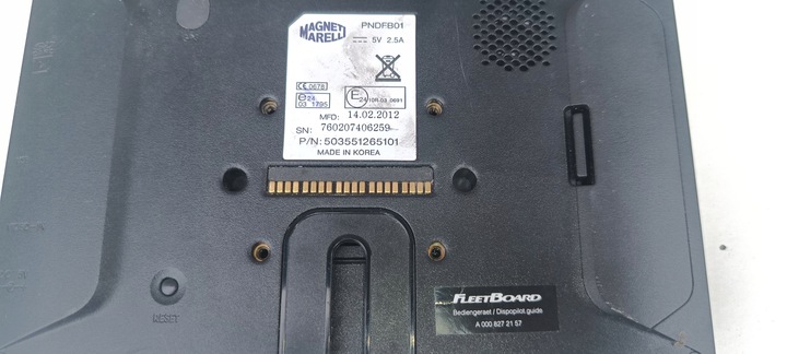 фото №8, Mercedes actros mp4 дисплей навігація a0008272157