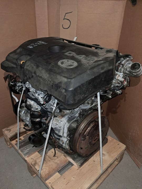 фото №11, Двигун 2.2d d4d 2ad комплектний avensis t25 рестайлінг 07r pewniak film з роботи