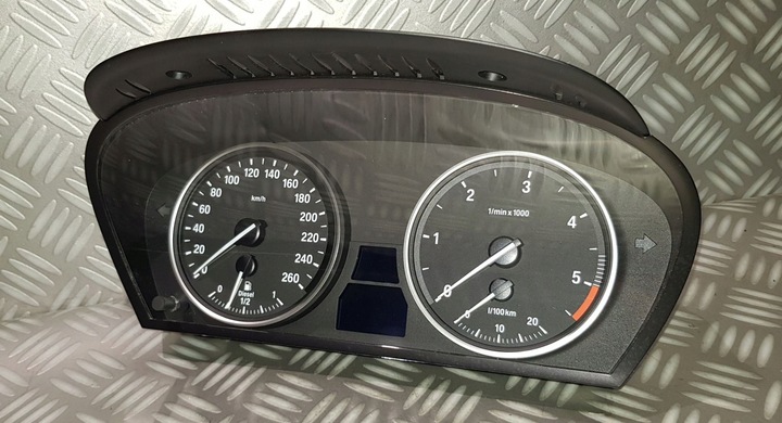 фото №6, Bmw 5 e60 e61 lci рестайлинг 2.0 3.0 d дизель спидометр рамка приборы 9194889 европа