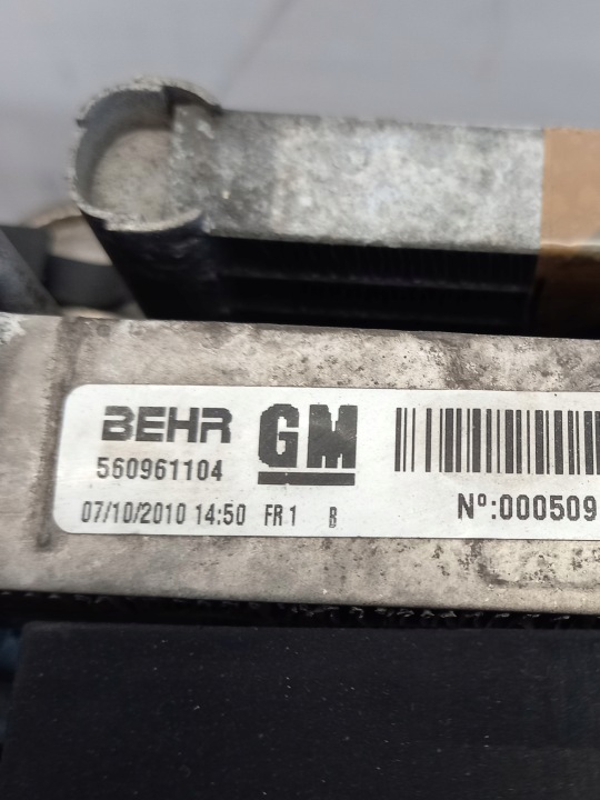 фото №6, Комплект радиатор opel meriva b 1.4 turbo 2010-2017