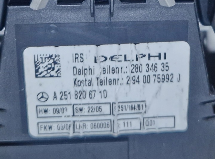 фото №6, Mercedes ml w164 w251 лампа стеля освітлення кабіни 1648207401