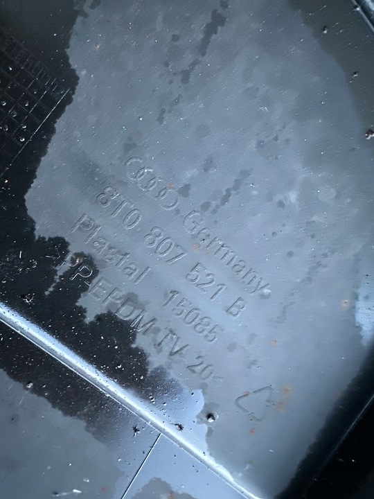 фото №5, Спойлер накладка бампер зад задний планка audi s5 8t0 2007- 8t0807521b полный