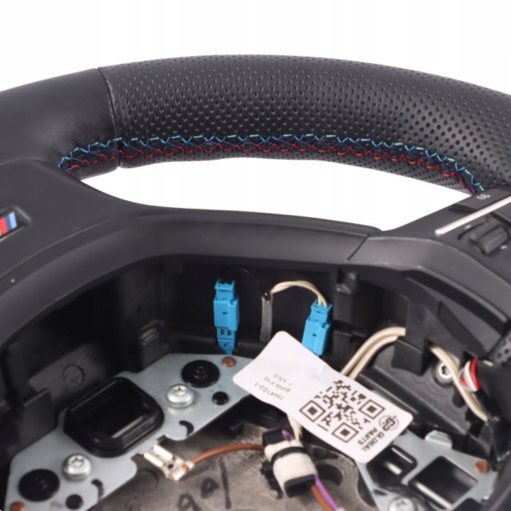 фото №11, Bmw f01 lci f10 f11 m набор sport руль новая чёрная кожа лепестки