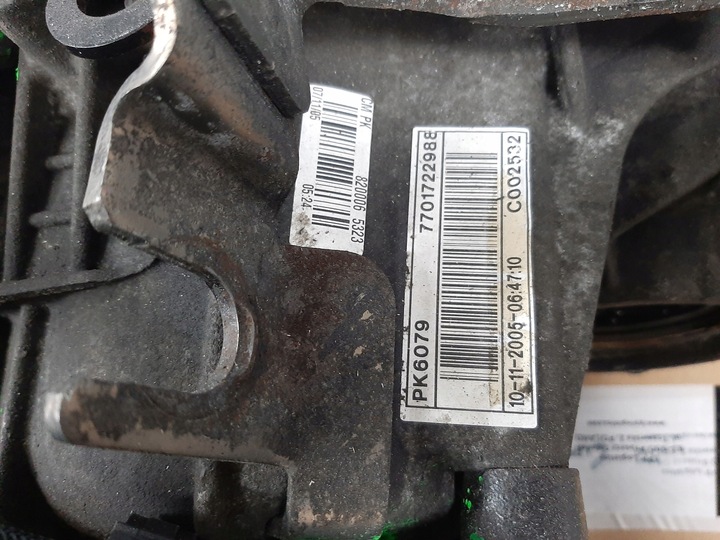 фото №11, Opel movano a 2.5dti рестайлінг 05r коробка передач коробки передач pk6079 6 коробки передач