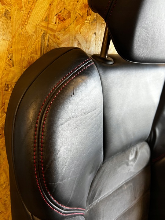 фото №8, Сиденье левый перед подушка безопасности кожа алькантара porsche cayenne ii 7p5 gts