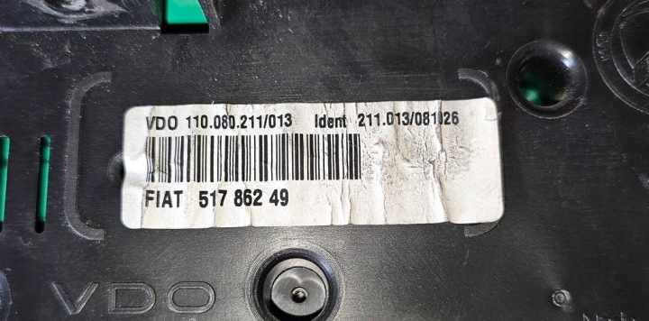 фото №8, Комплект стартовий блок керування двигуном (ecu) 51825023 lancia ypsilon 1,3 mjtd
