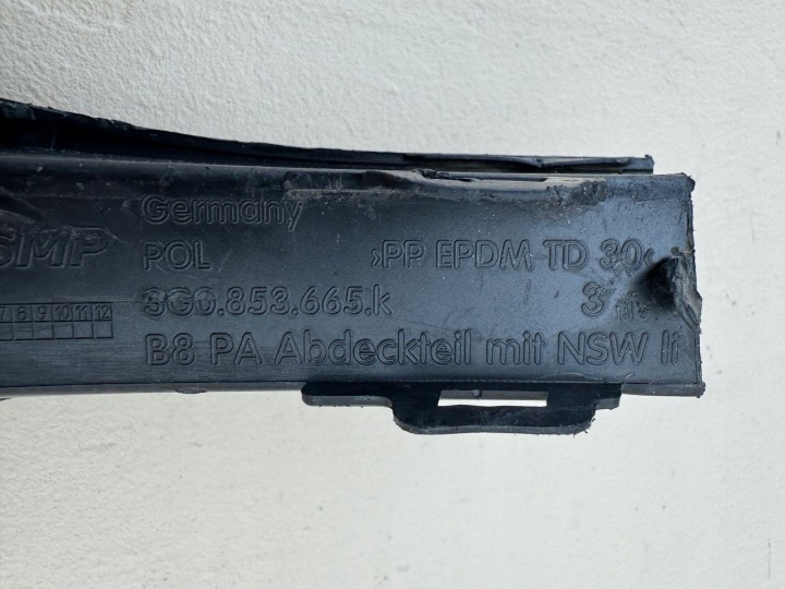 фото №13, Vw passat b8 14r- решётка решётка бампера левая перед 3g0853665