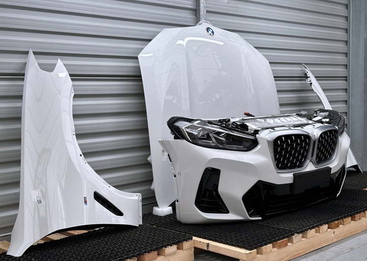 фото №6, Bmw x3 g01 x4 g02 lci перед бампер капот led крила pas радіатор a300