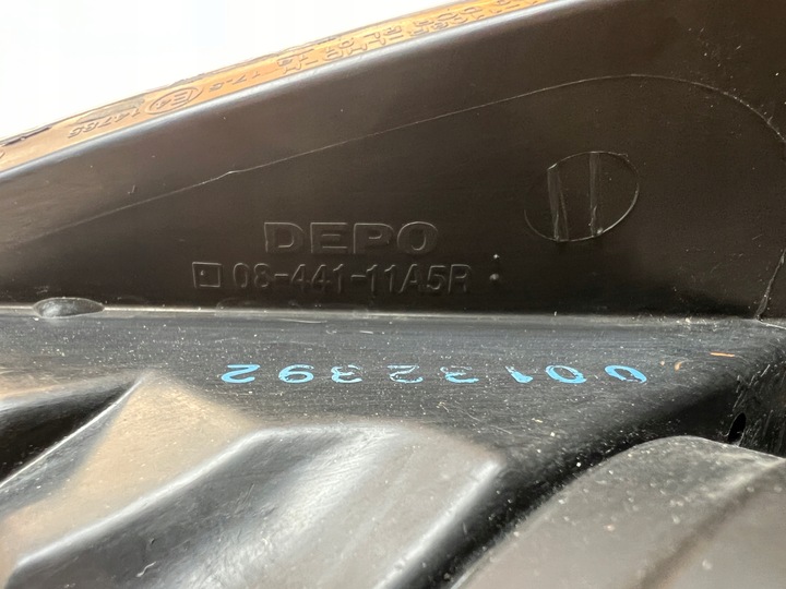 фото №9, Лампа передня права vw volkswagen jetta v звичайна лінза depo