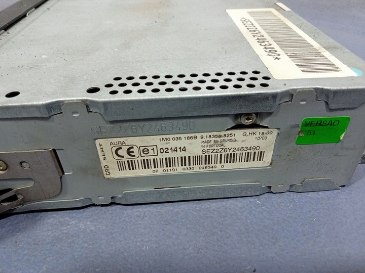 фото №5, Seat leon i toledo ii радіо заводські oem касети aura 1m0035186b