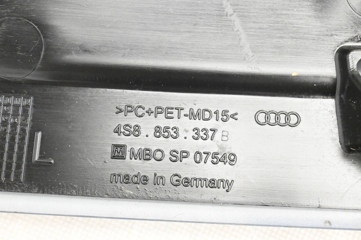 фото №6, Audi r8 4s spyder quattro панель накладка крыльев зад левая 4s8853337b