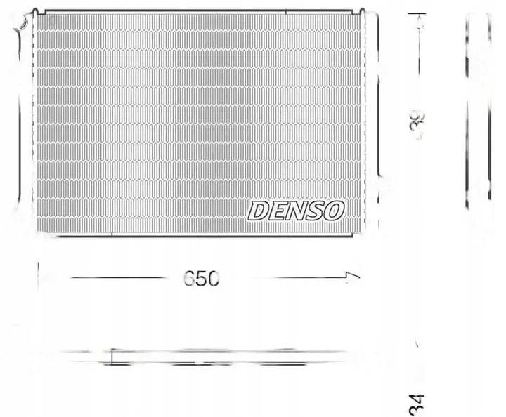фото №1, Радиаторов воды drm32042 denso