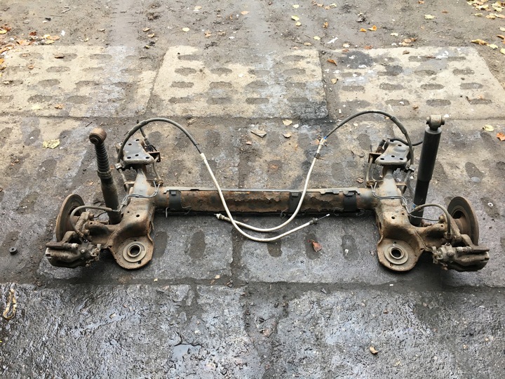 фото №4, Балка подвешивание зад peugeot 207 cc