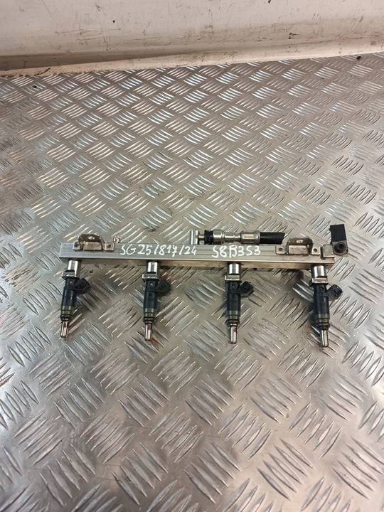 фото №9, Планка впрыскивающий форсунки bmw e46 valvetronic 316i 1.8b 2004r