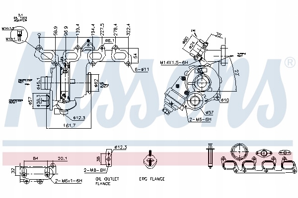 фото №9, Турбонагнетатель nissens 93356 pl dystrybucja