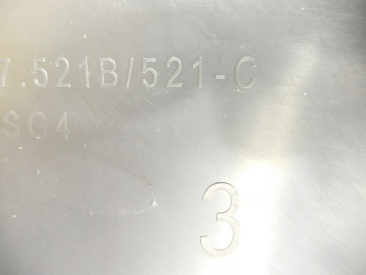 фото №9, Спойлер бампера зад seat ibiza 09-15 6j3807434c