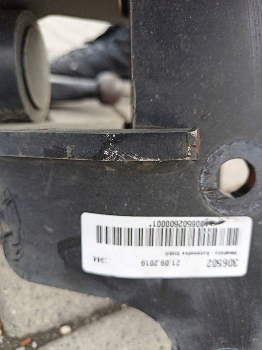 фото №5, Крепление фаркоп hak mopar jeep wrangler jl 18+ 82215207ab