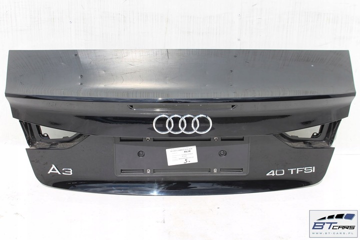 фото №5, Audi a3 cabrio зад бампер задній + кришка багажника 8v 8v0 8v7 колір: ly9b -