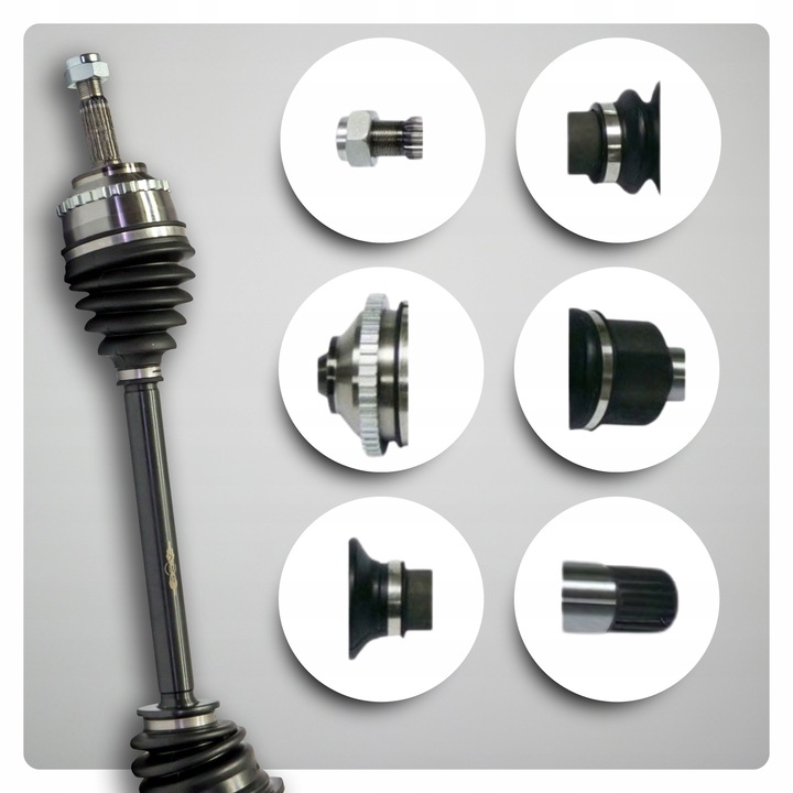 фото №8, Піввісь ліва renault clio ii 1.5 dci 1.9 dti механічна коробка передач нова