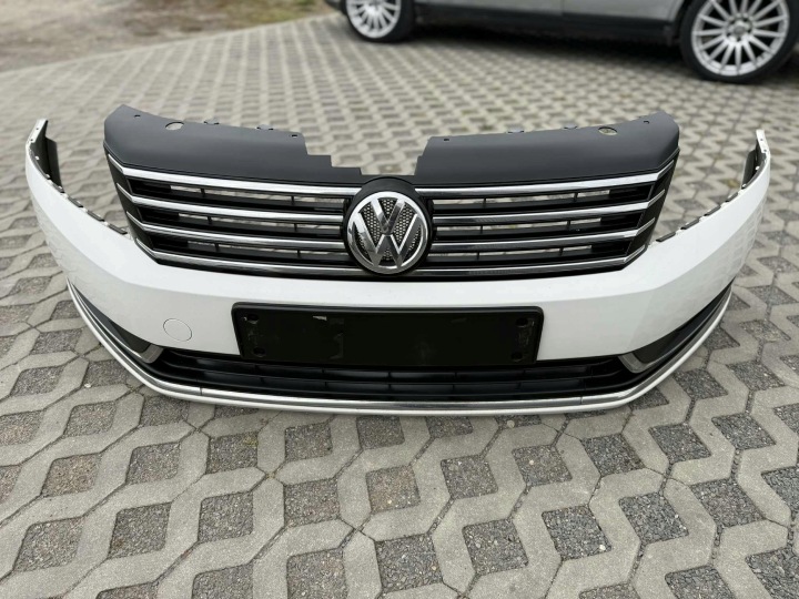 фото №6, Vw passat b7 бампер перед передній комплектний lb9a 10-15