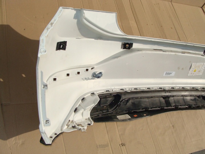 фото №10, Бампер задний pdc vw polo vi 6 r-line 2gs807421d 2g bez покраска белый