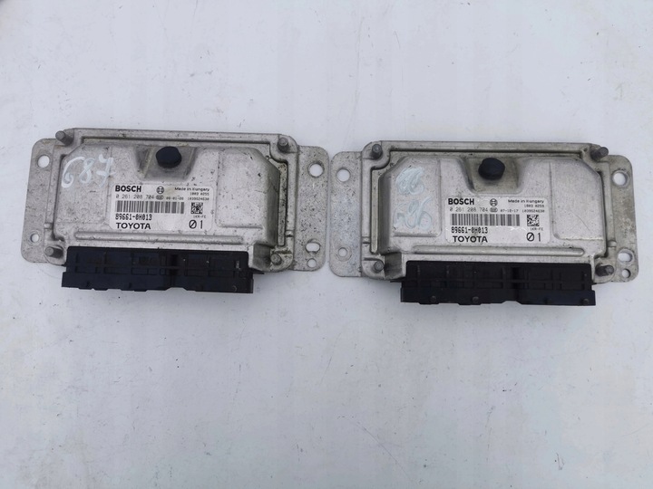 фото №9, Peugeot 107 1.0b 89661-0h013 0261208704 комп'ютер e