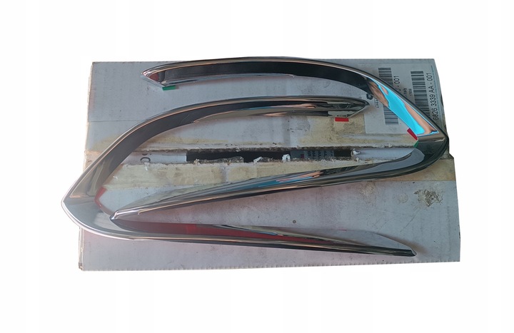 фото №1, Рамки галоген комплект хром fiat 500x 505927460 новое оригинальные оригинальный номер